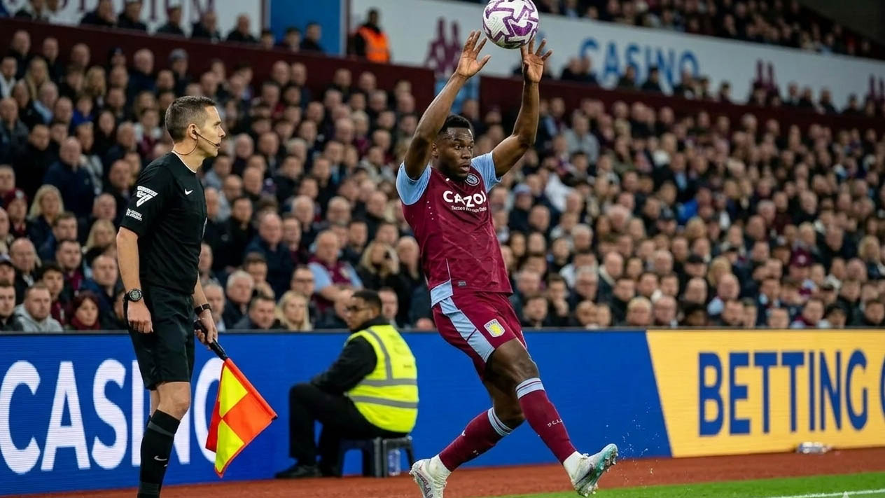 5-second countdown for throw-ins 